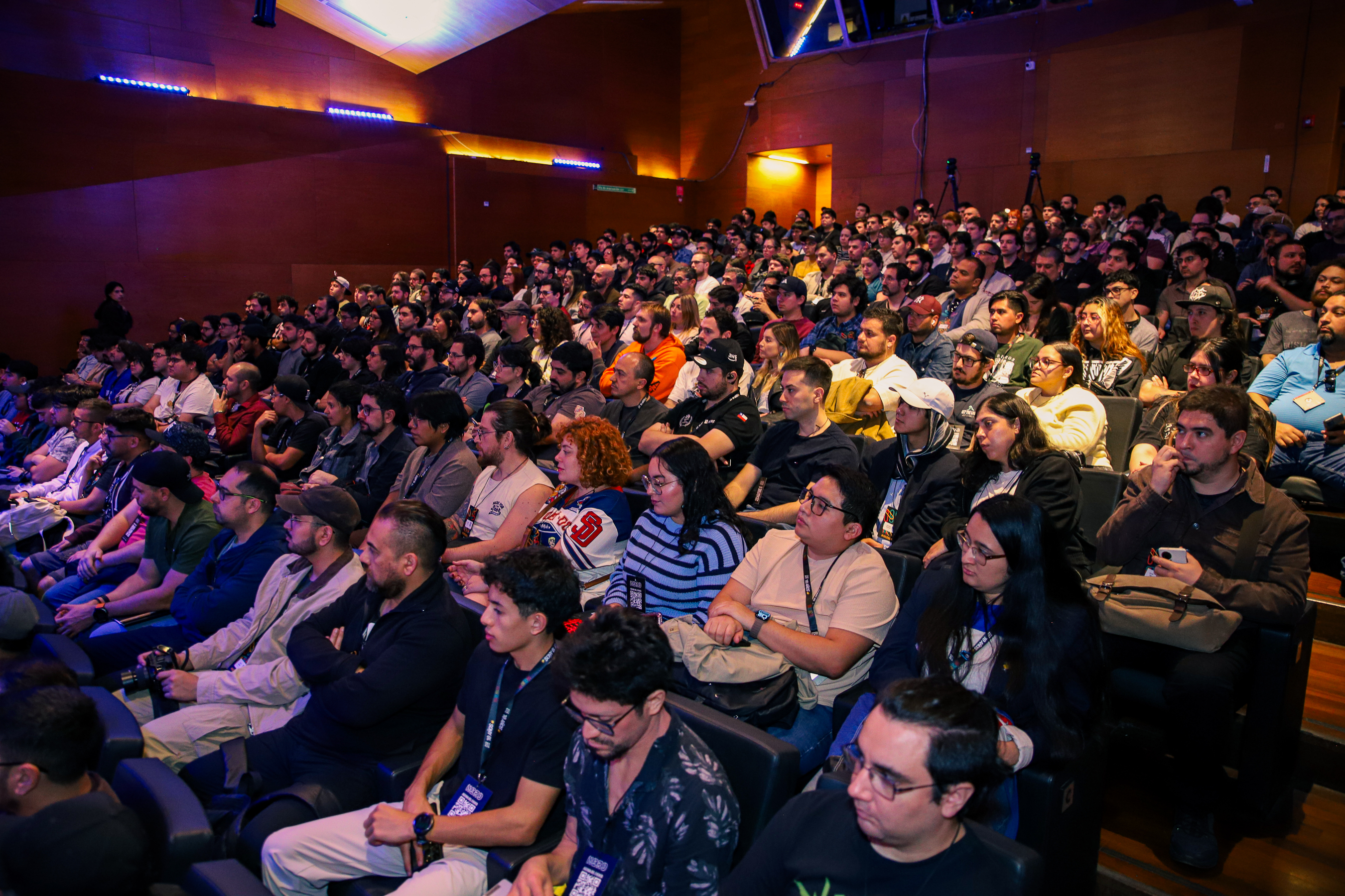 Charla en uno de los auditorios